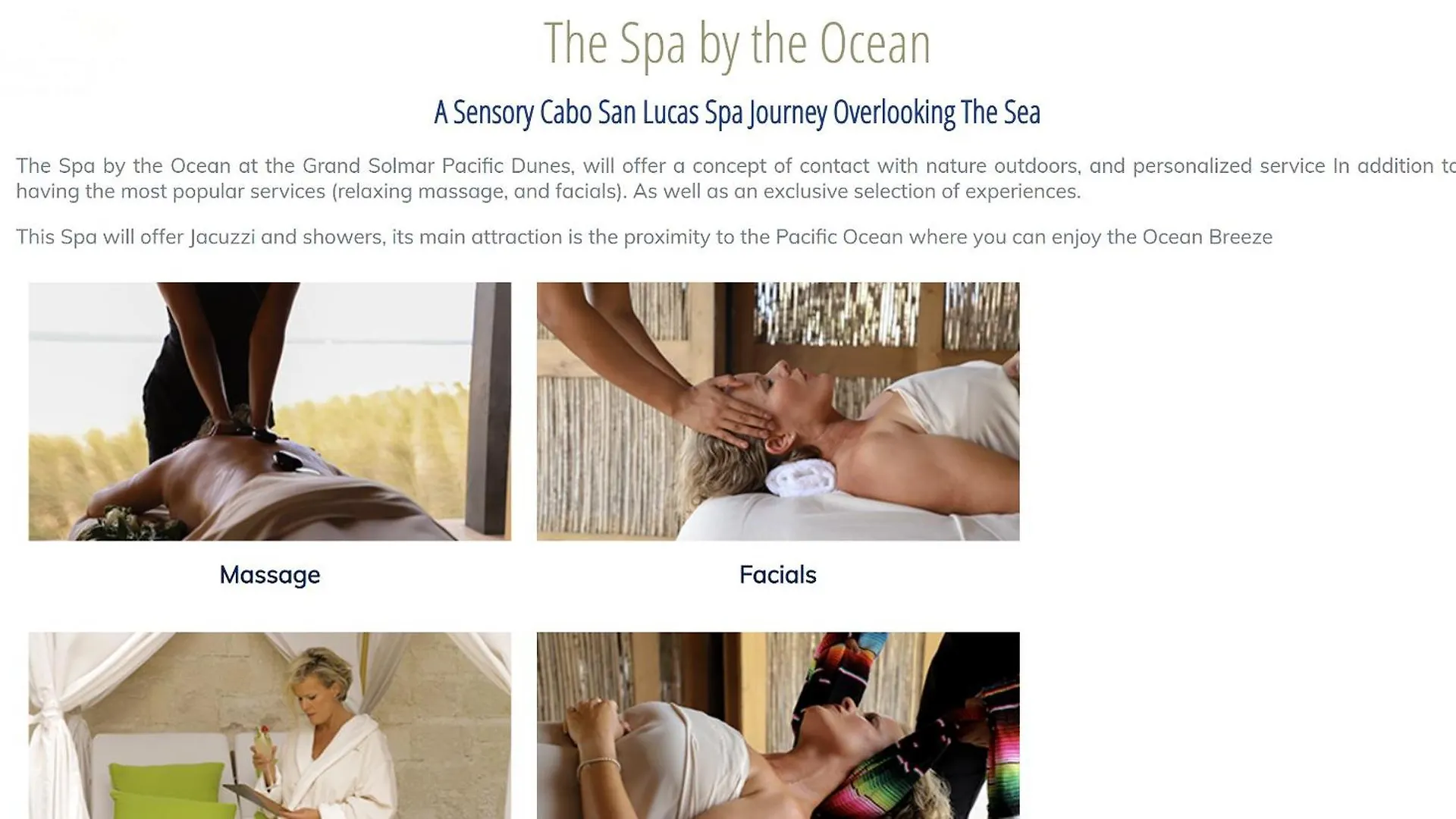 Отель Grand Solmar Pacific Dunes Golf And Spa Кабо-Сан-Лукас